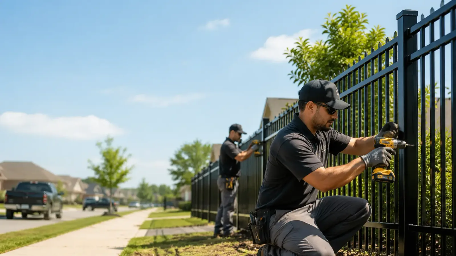 Metal Fence Installation in Royal, IL